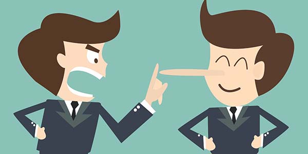 كلمات عن كذب الحبيب