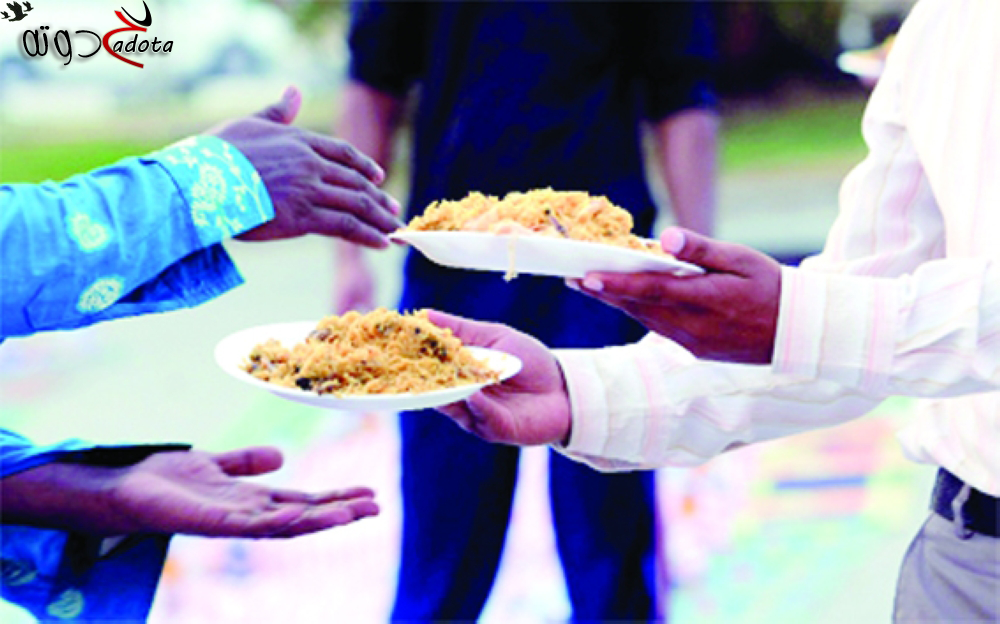 تفسير رؤية توزيع الطعام في المنام