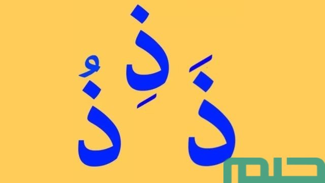تفسير حلم رؤية حرف